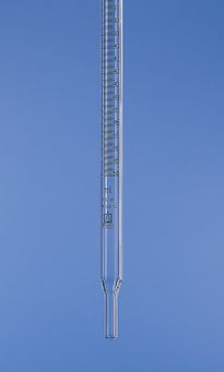 Burettes 'economy', SILBERBRAND, class B, Boro 3,3, without stopcock, black printed scale