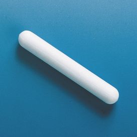 Magnetic stirring bars, cylindrical, PTFE