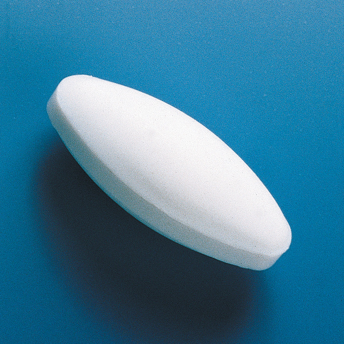 Magnetic stirring bars, oval, PTFE