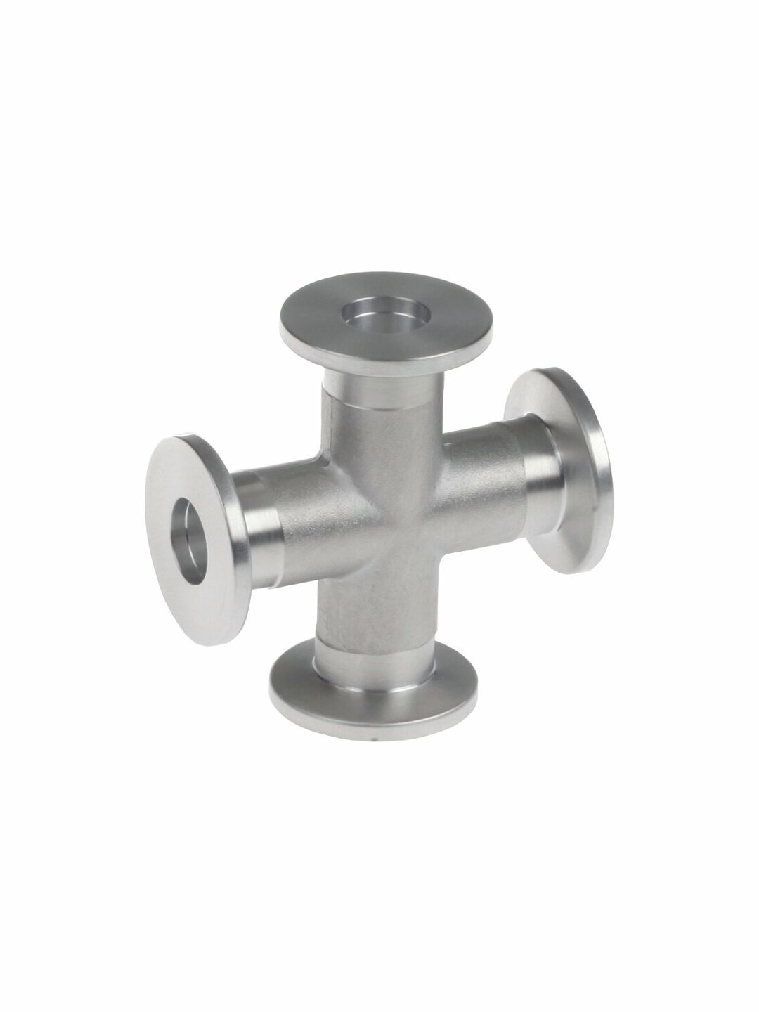 Cross piece,aluminum, KF DN 16/16/16/16