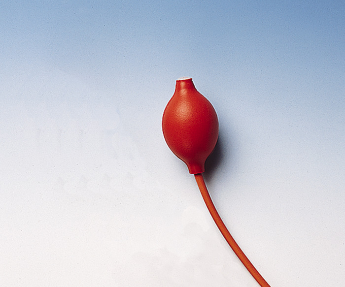 Rubber bellow for automatic burette