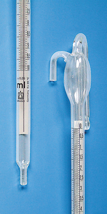 Spare burette for automatic burette Schilling, SILBERBRAND, Boro 3,3