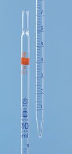 Graduated pipettes USP, BLAUBRAND, class AS, type 2, total delivery, td, ex, AR-GLAS, DE-M, USP batch certificate