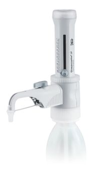 Dispensette® S Trace Analysis, analog-adjustable, DE-M, tantalum-spring, 1 ml - 10 ml, with Recirculation valve