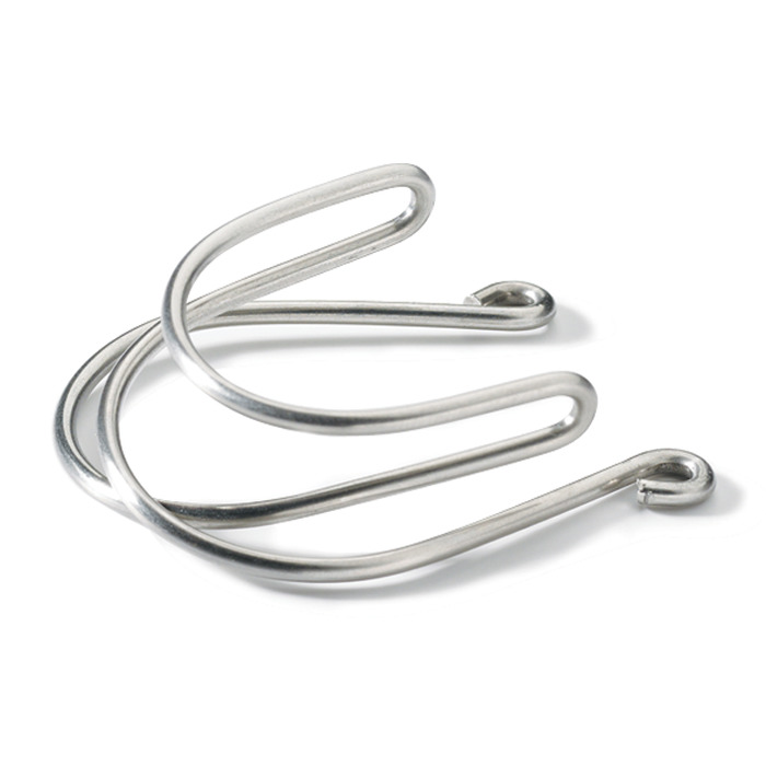 Joint clip for dispenser, tilt measure, stainless steel