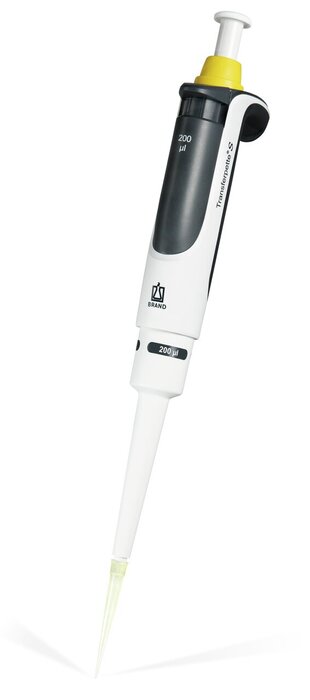 Single-channel micropipette Transferpette® S, fixed-volume, DE-M