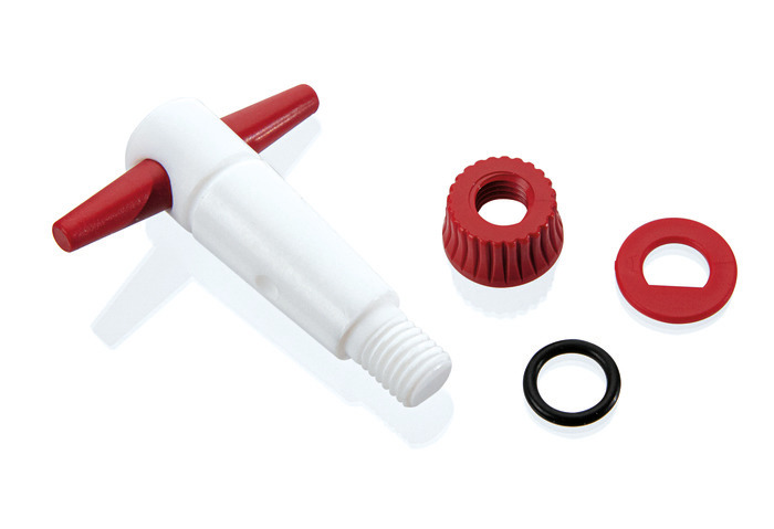 Spare plug for intermediate stopcock, for automatic burette Pellet pattern