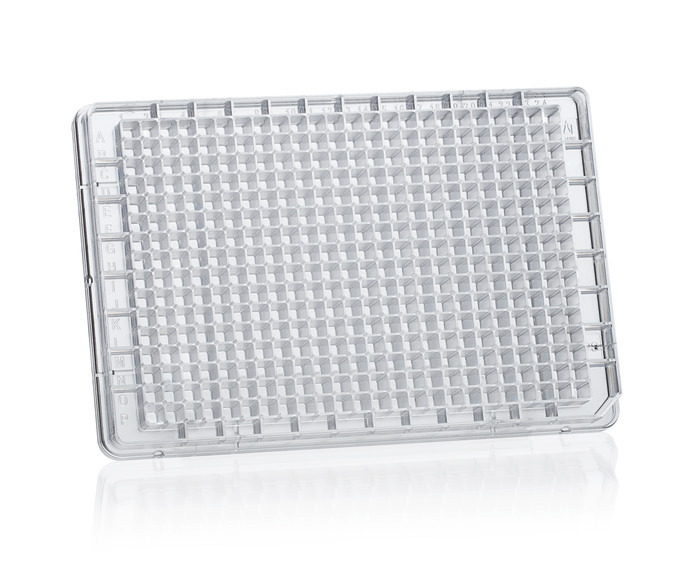 BRANDplates® microtitration plate, 384-well, pureGrade™, PS, BIO-CERT® CERTIFIED QUALITY