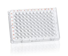 BRANDplates microtitration plate, 96-well, inertGrade, PS, BIO-CERT CELL CULTURE QUALITY, sterile