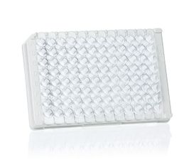 96-Well strip plate (12 x F8), PS, immunoGrade™, high binding, transparent, F-bottom, CERTIFIED LIFE SCIENCE QUALITY