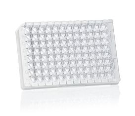 96-Well strip plate (12 x F8), PS, pureGrade™, medium binding, transparent, F-bottom, CERTIFIED LIFE SCIENCE QUALITY