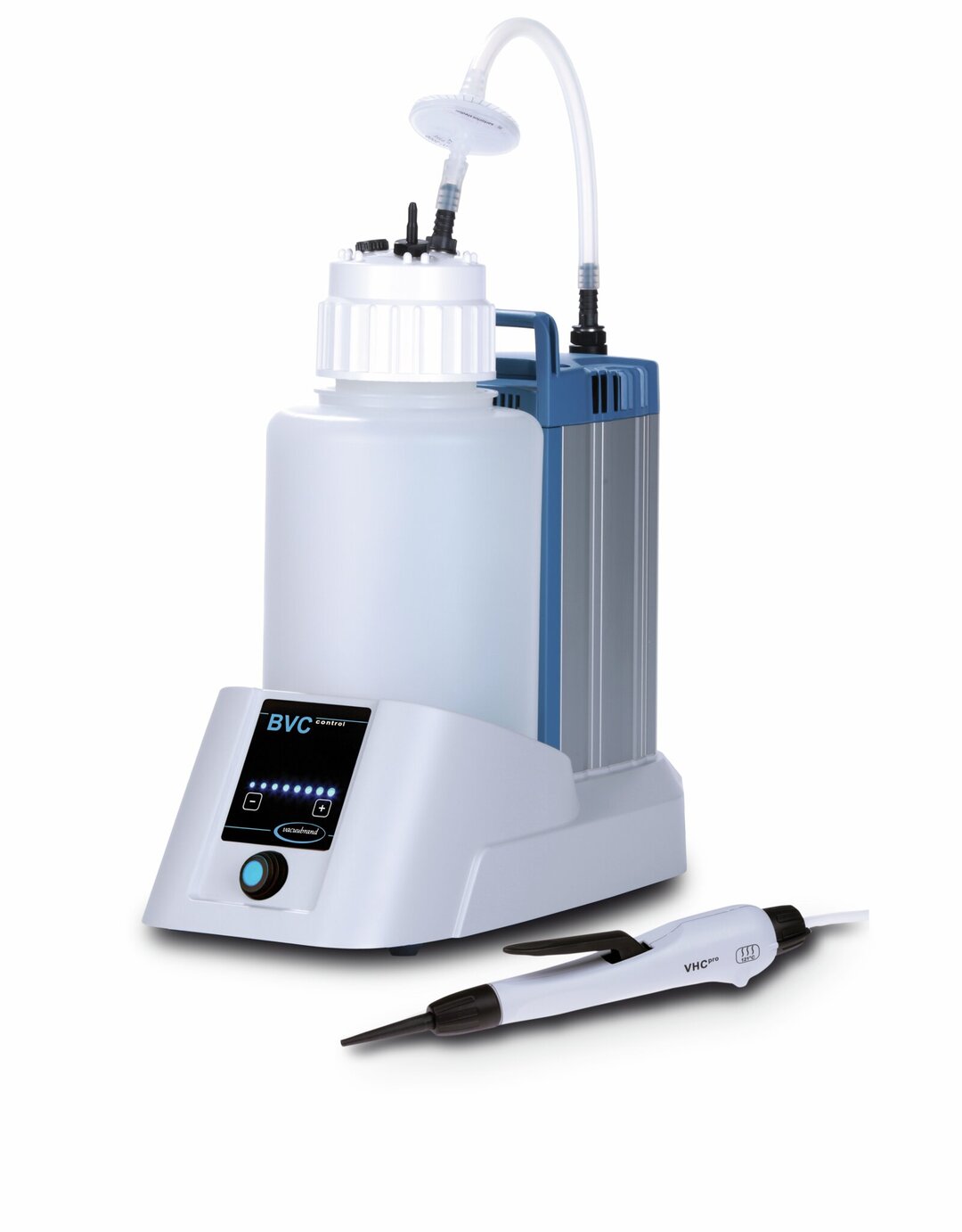 Fluid aspiration system BVC control,with 4l bottle made of PP,230 V / 50-60 Hz, UK/IN mains cable
