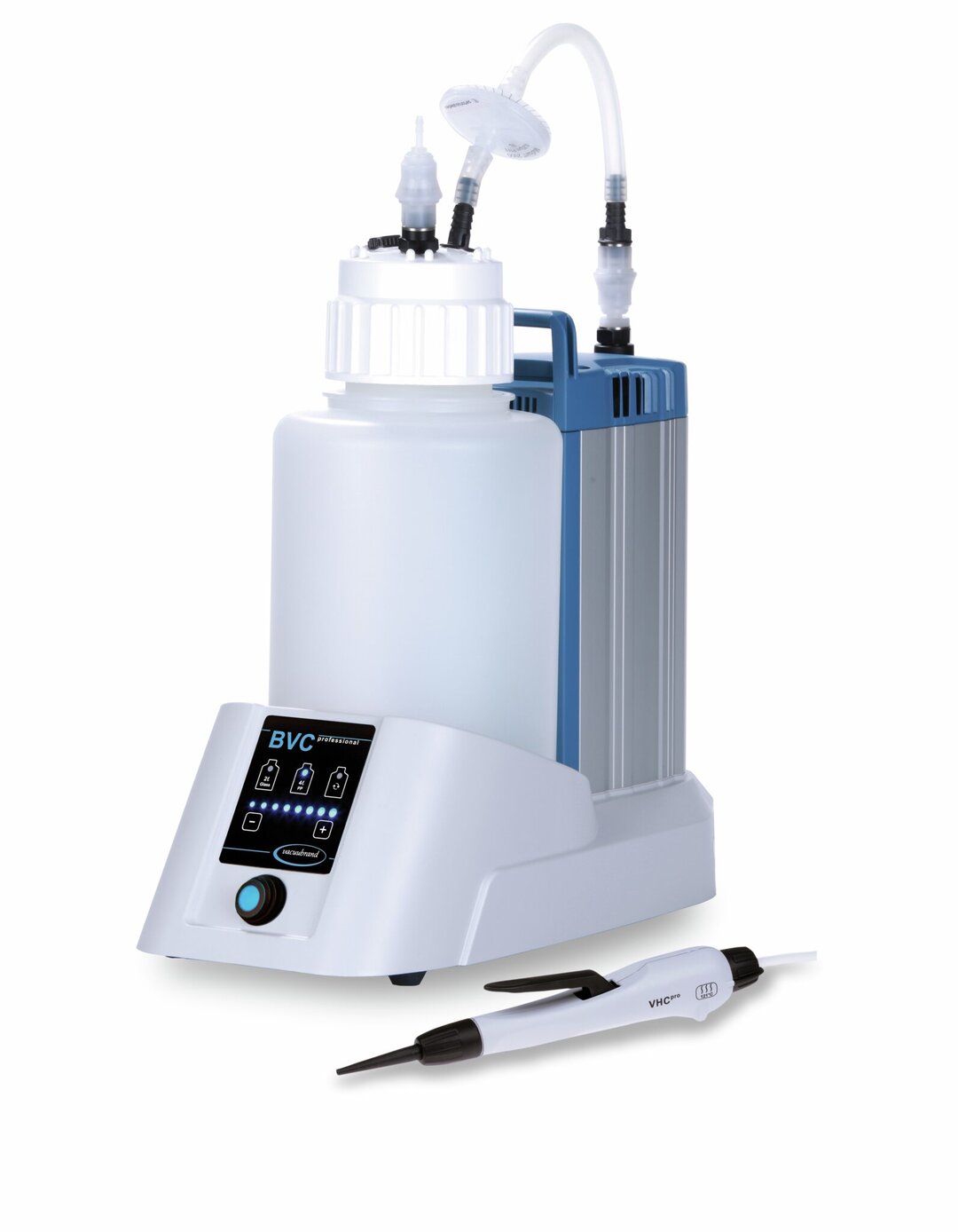Fluid aspiration system BVC professional,with 4l bottle made of PP,230 V / 50-60 Hz, UK/IN mains cable