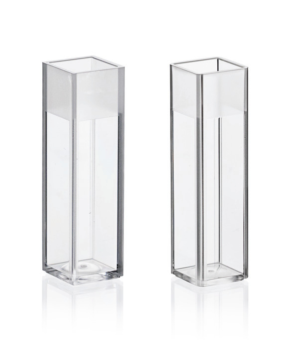 Cuvettes, 4 optical windows, macro, 2.5 ml, CERTIFIED LIFE SCIENCE QUALITY