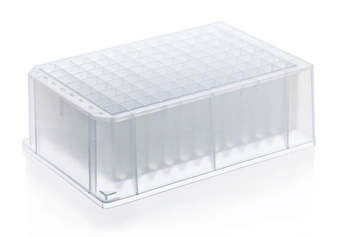 Deep-well plate, 96-well, PP