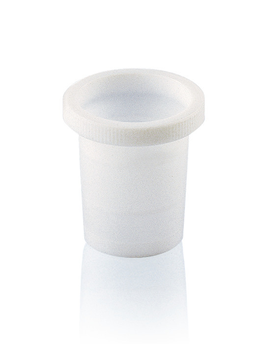 Ground sockets grip collar and sealing rings, PTFE