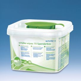 Dispenser box, empty, for schülke wipes 70