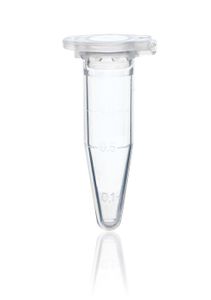 Microcentrifuge tubes, PP, 1.5 ml, with attached cap, BIO-CERT PCR QUALITY
