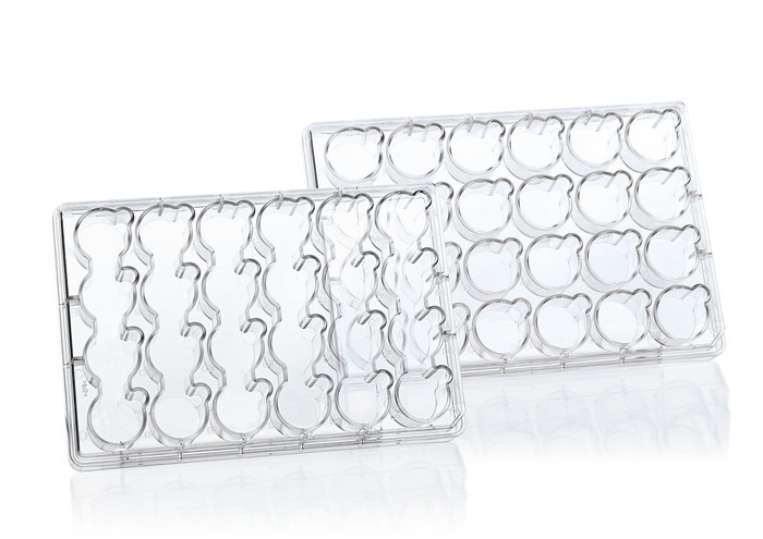 Multi-well BRANDplates® for inserts, pureGrade™ S,  with lid, BIO-CERT® CELL CULTURE QUALITY, sterile