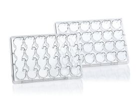 Multi-well BRANDplates for inserts, cellGrade plus, with lid, BIO-CERT CELL CULTURE QUALITY, sterile