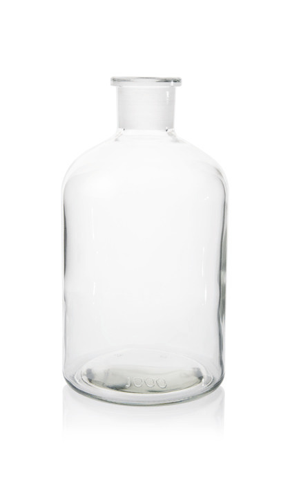 Reservoir bottles for automatic pipette, soda-lime glass