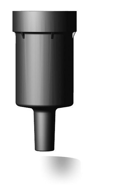 Shaft (bottom part) Transferpette® S + pro + electronic, single channel