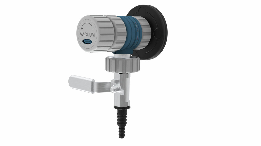 VACUU·LAN®  shut off-/manualflow control module  VCL 02with connecting part A5, M35 x 1,5consisting of A5, B1, C2, D1