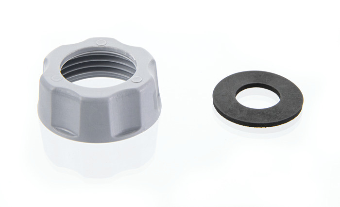 Sleeve nut, PP, for water jet pump